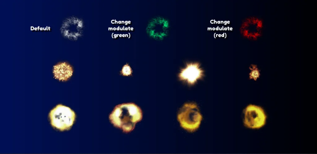 Animated Explosions Pack #1